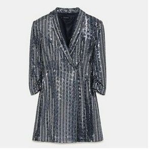 Sequin jacket/mini dress